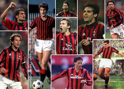 ac milan players all time